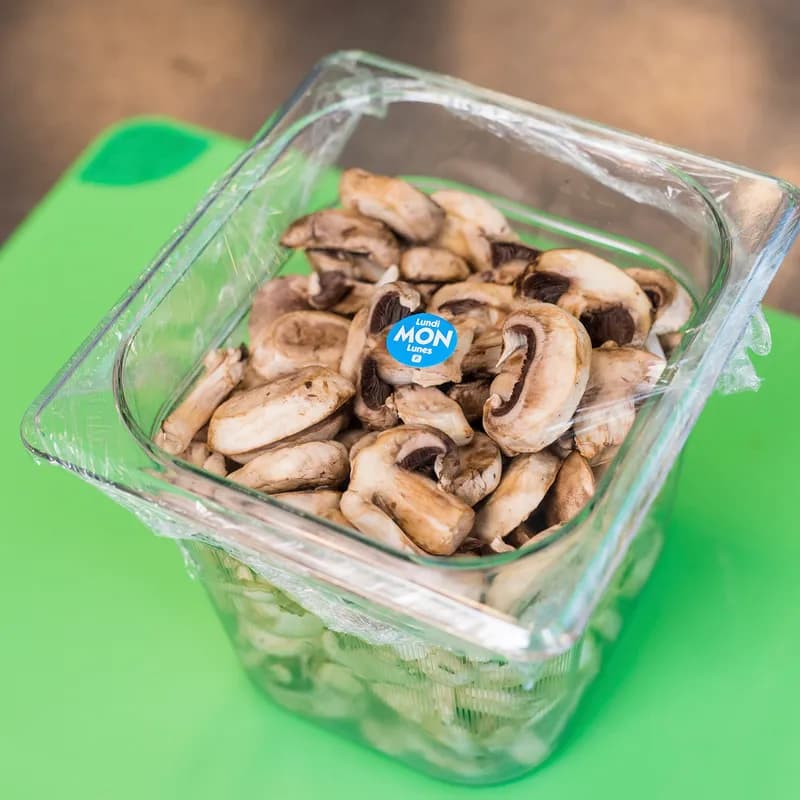 Monday Label Trilingual Permanent 2000/Roll