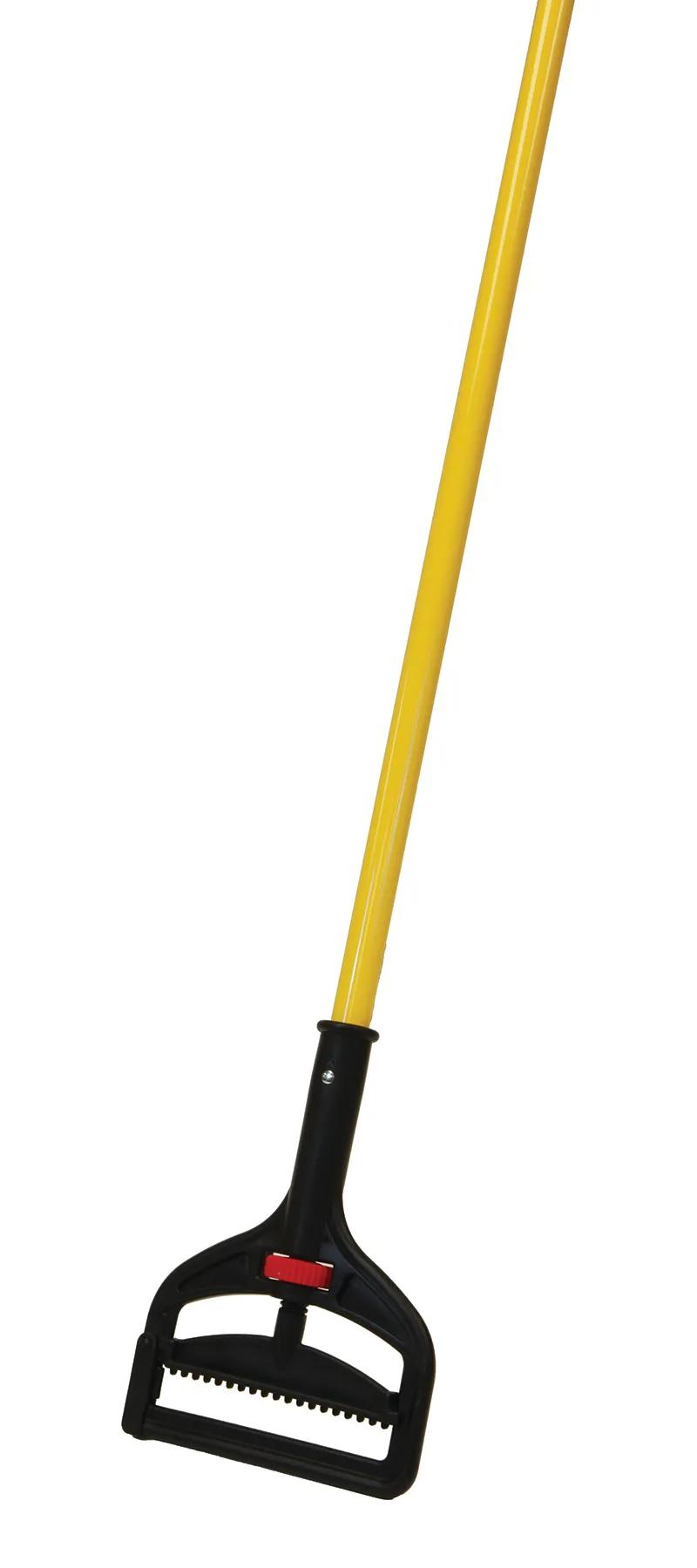 Quick-Way™ Mop Handle 0.938 IN Yellow Fiberglass Shaft Quick Change 1/Each