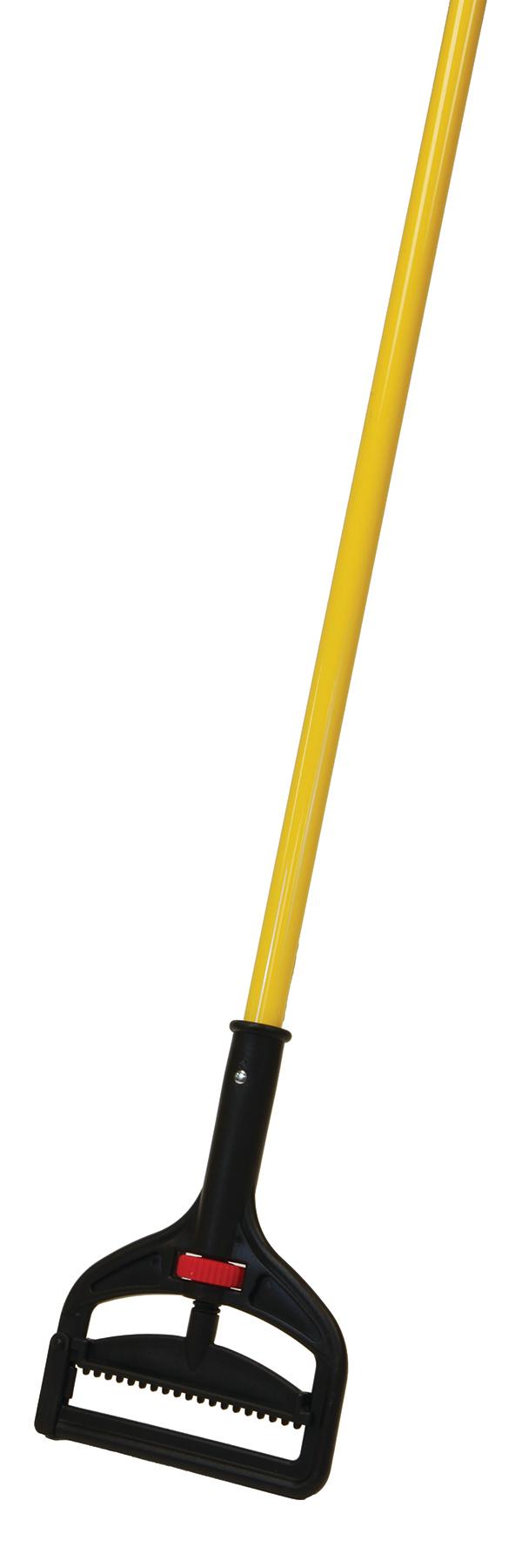 Quick-Way™ Mop Handle 0.938 IN Yellow Fiberglass Shaft Quick Change 1/Each