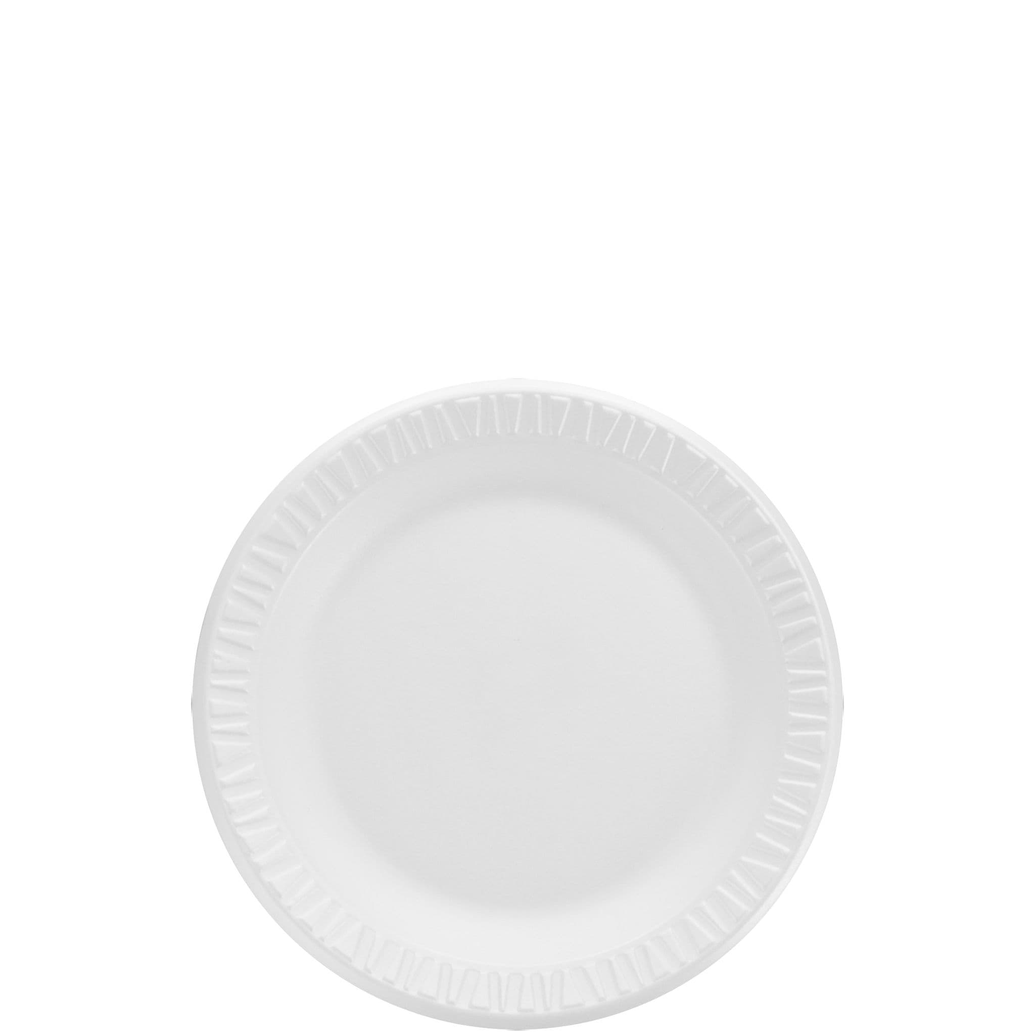 Dart® Concorde® Plate 7 IN XPS White Round 125 Count/Pack 8 Packs/Case 1000 Count/Case