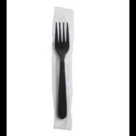 Fork PP Black Medium Weight Individually Wrapped 1000/Case