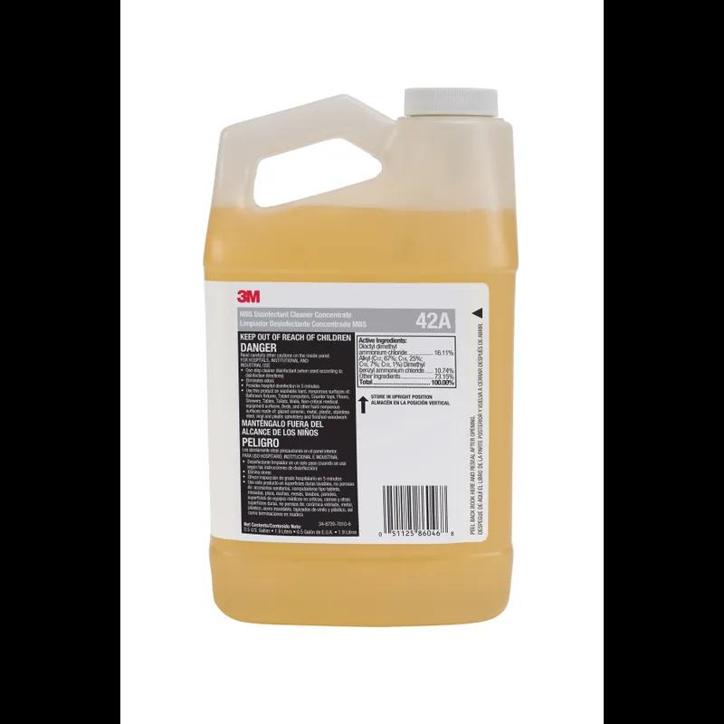 3M™ MBS 42A Disinfectant Cleaner 0.5 GAL Quat 4/Case