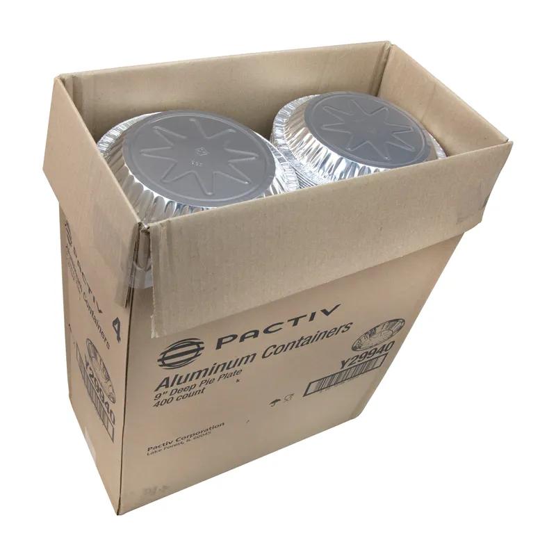 Pie Pan 21 OZ 9X1 IN Aluminum Silver Deep 400/Case