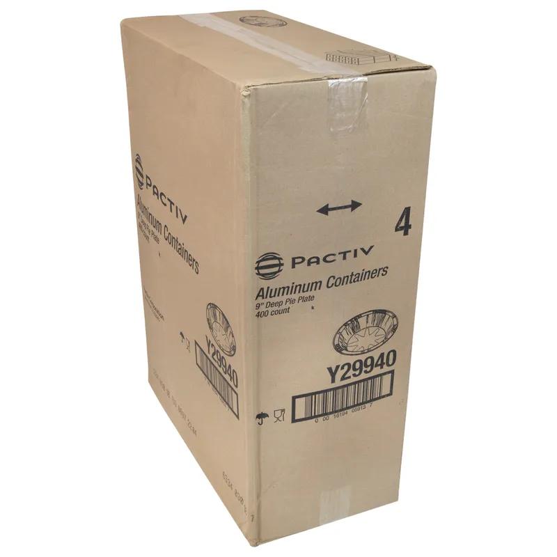 Pie Pan 21 OZ 9X1 IN Aluminum Silver Deep 400/Case