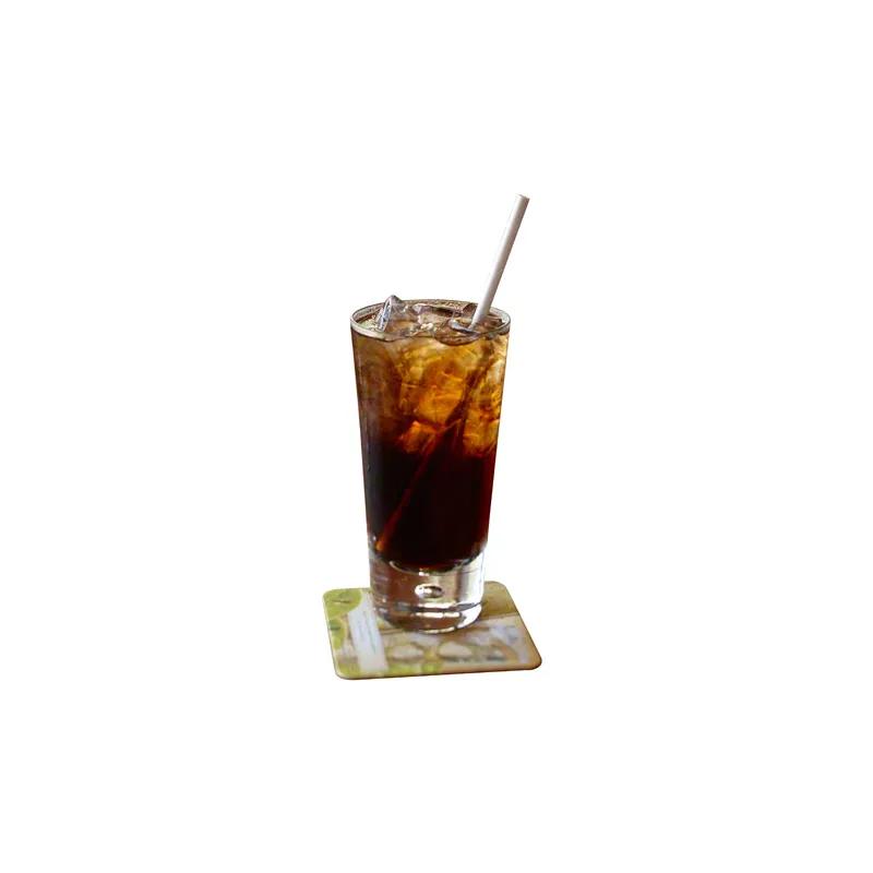 Aardvark® Jumbo Straw 7.75 IN Paper White Unwrapped Bulk 4800/Case