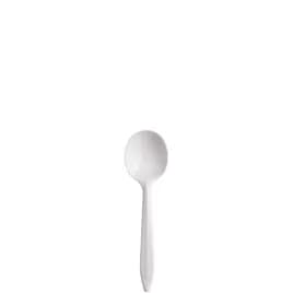Dart® Style Setter® Soup Spoon 5.6 IN PP White Medium Weight Microwave Safe 1000/Case