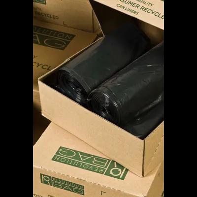 Can Liner 43X47 IN Black LLDPE 1.15MIL 25 Count/Pack 4 Packs/Case 100 Count/Case
