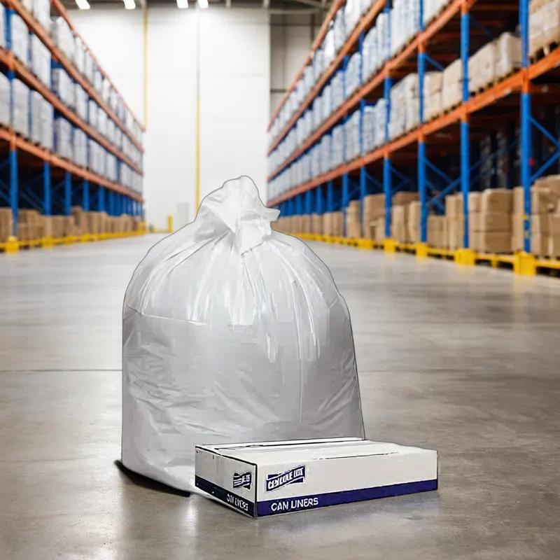 Liner 38X58 IN White 0.7MIL 100/Case