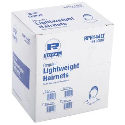 Hairnet Black Lightweight Nylon Latex Free 144 Count/Pack 20 Packs/Case 2880 Count/Case