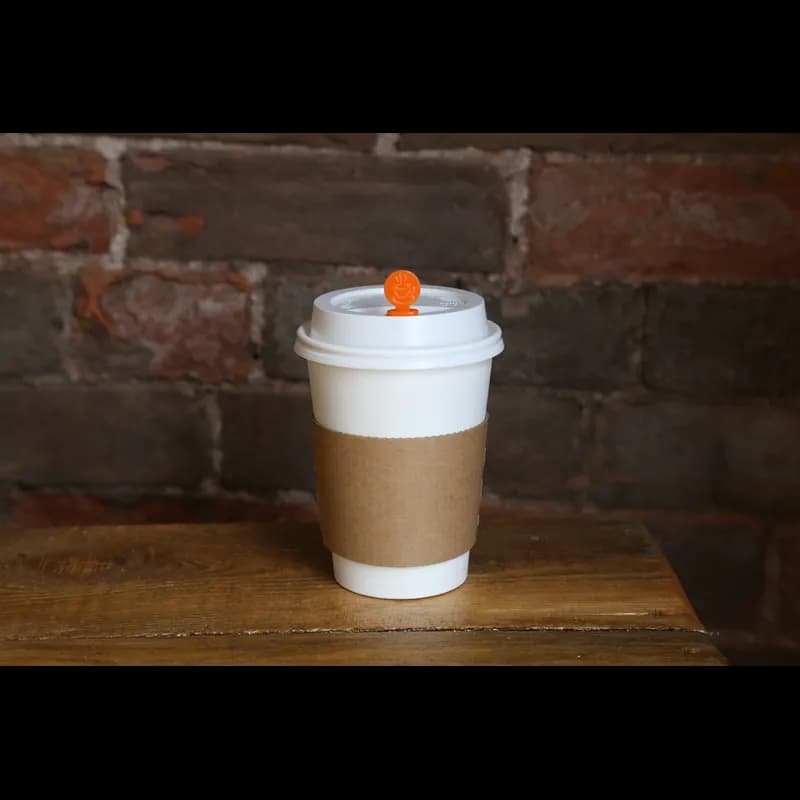 ENVIROLINES Cup Sleeve Kraft 100 Count/Pack 10 Packs/Case 1000 Count/Case