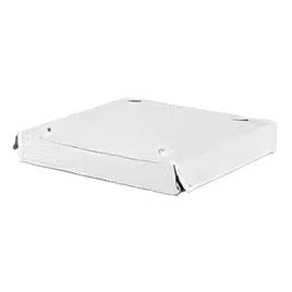 Pizza Box 10X10X1.5 IN White Corner Lock 100/Bundle