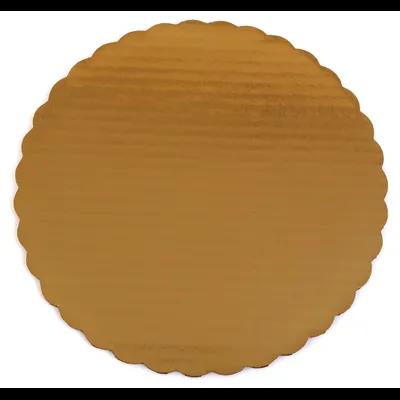 Cake Circle 10 IN Corrugated Paperboard Gold 200/Case