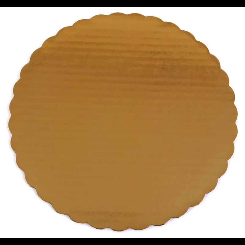 Cake Circle 10 IN Corrugated Paperboard Gold 200/Case