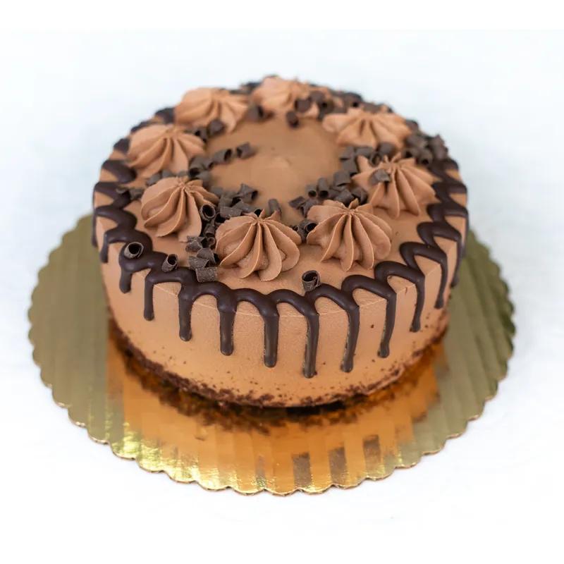 Cake Circle 10 IN Corrugated Paperboard Gold 200/Case