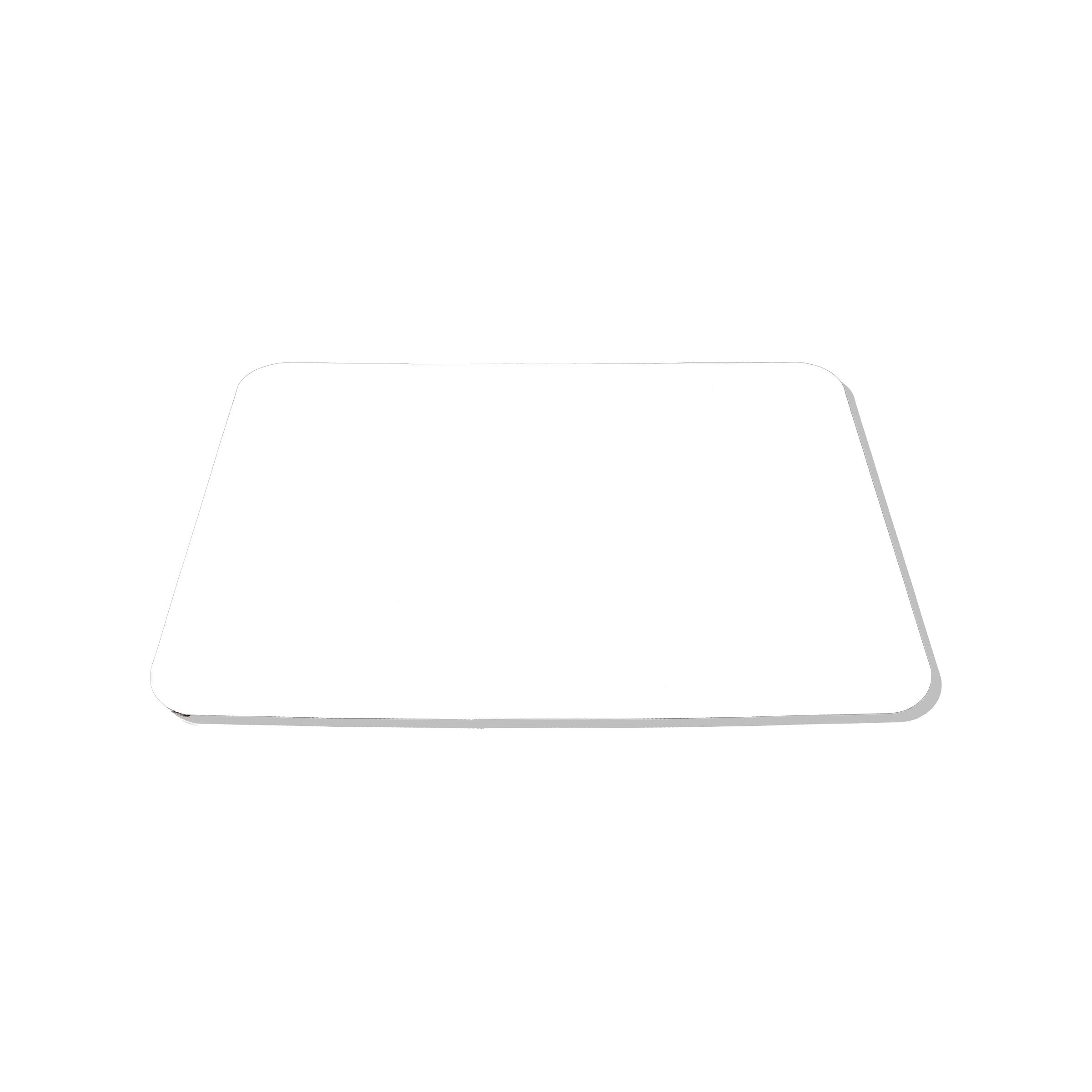 Cake Pad 14X10 IN Corrugated Paperboard White Rectangle Single Wall 100/Case