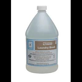 Clothesline Fresh® Laundry Break 1 Mild Scent Laundry Builder 1 GAL Alkaline Liquid 4/Case