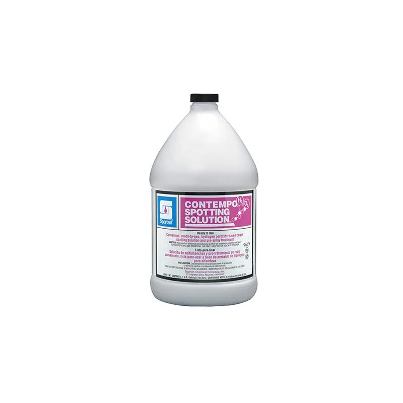 Contempo® H2O2 Spotting Solution Fresh Crystal Water Carpet Spotter 1 GAL Mild Acid Liquid RTU Peroxide 4/Case