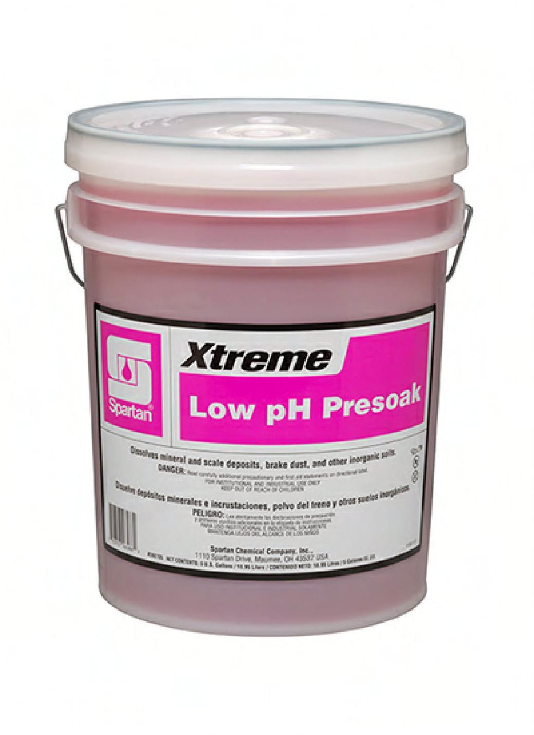 Xtreme® Low pH Unscented Laundry Pre-Soak & Destainer 5 GAL 1/Pail
