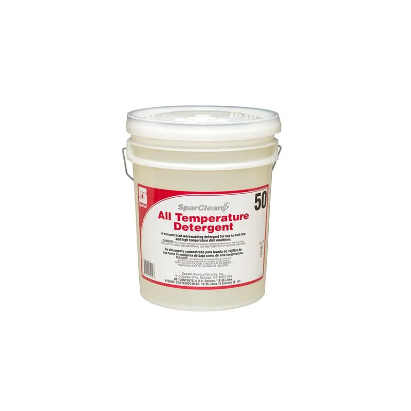 SparClean® 50 Mild Scent Dishmachine Detergent 5 GAL All Temperature Alkaline Liquid 1/Pail