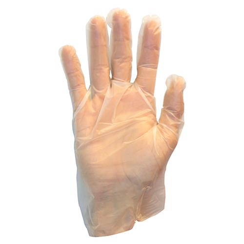Safety Zone® Gloves XL Clear TPE Powder-Free Hybrid Stretch 1000/Case