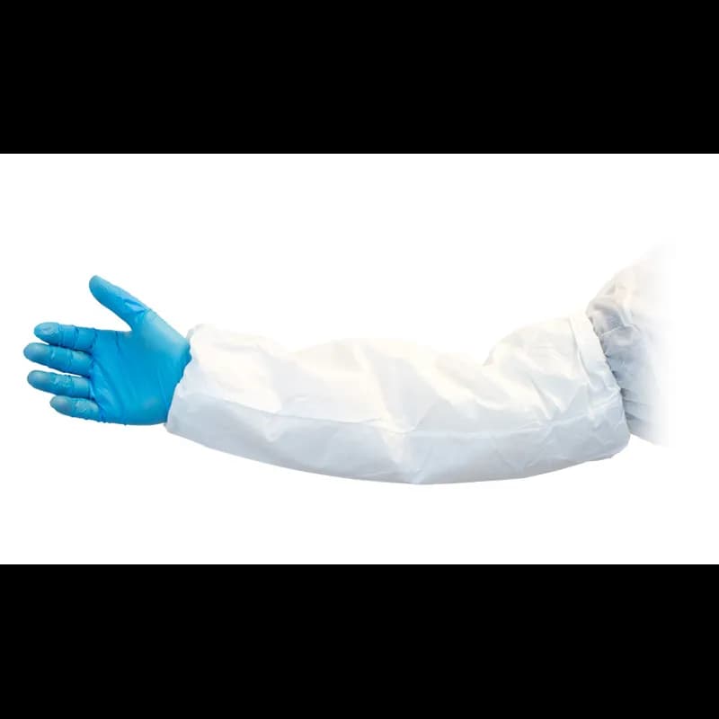 Sleeve Protector White Microporous PP With Elastic 200/Case
