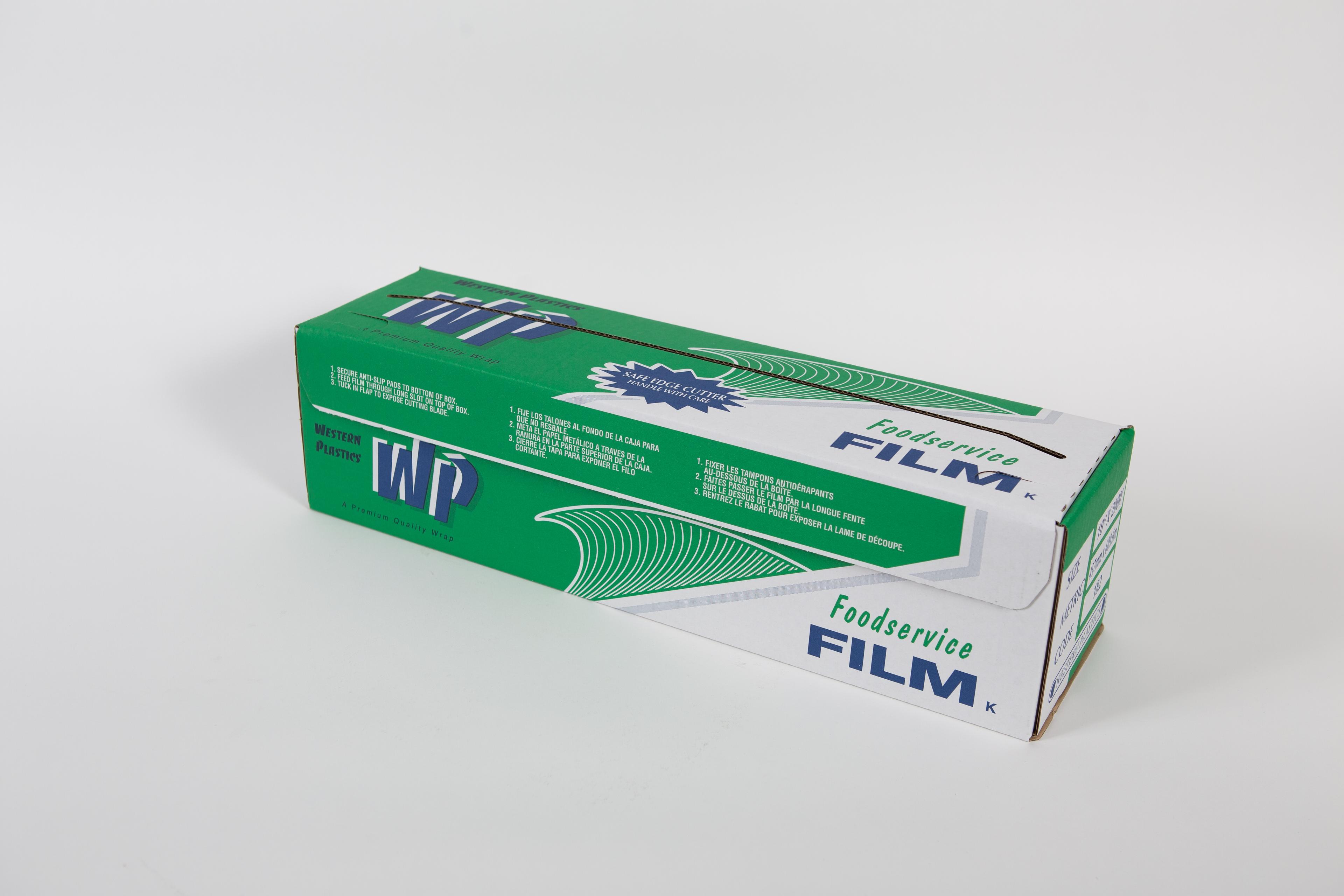 Cling Film Roll 18IN X2000FT Plastic Clear 1/Roll