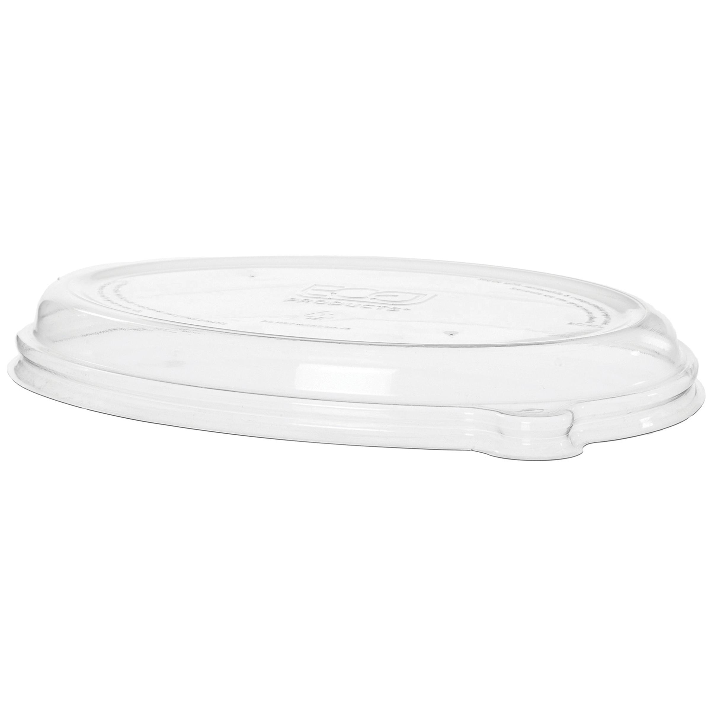 Lid 10X7X1 IN RPET Clear For Bowl 300/Case