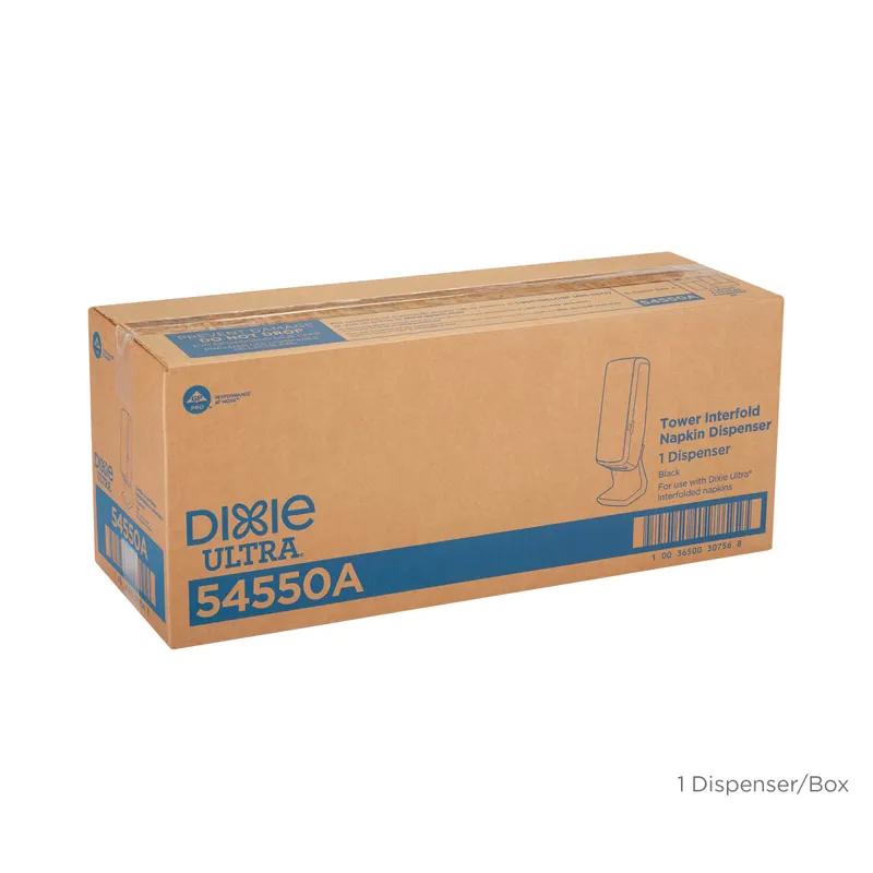 Dixie® Ultra Napkin Dispenser Black Interfold 1/Each