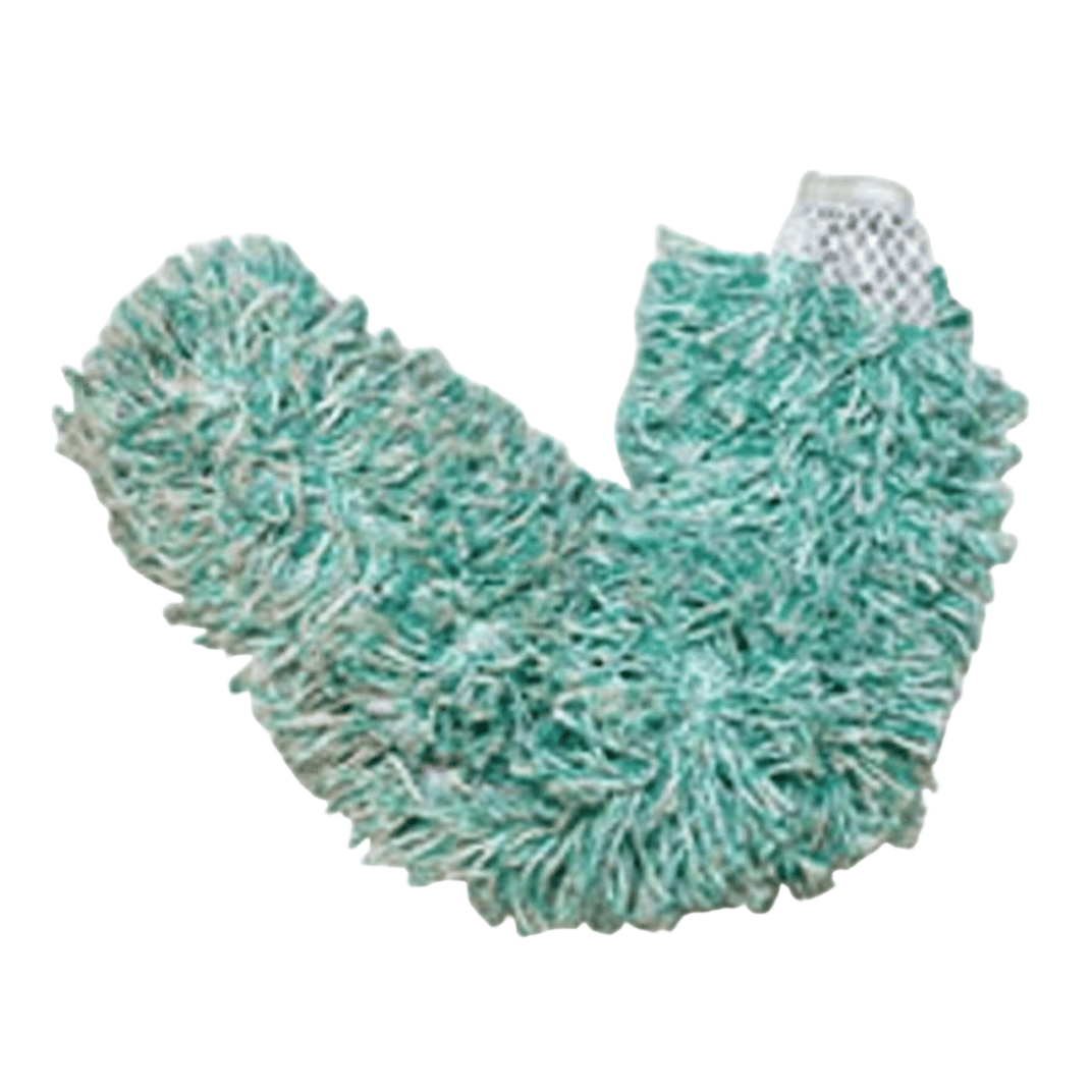 Duster Microfiber Green White Premium 1/Each