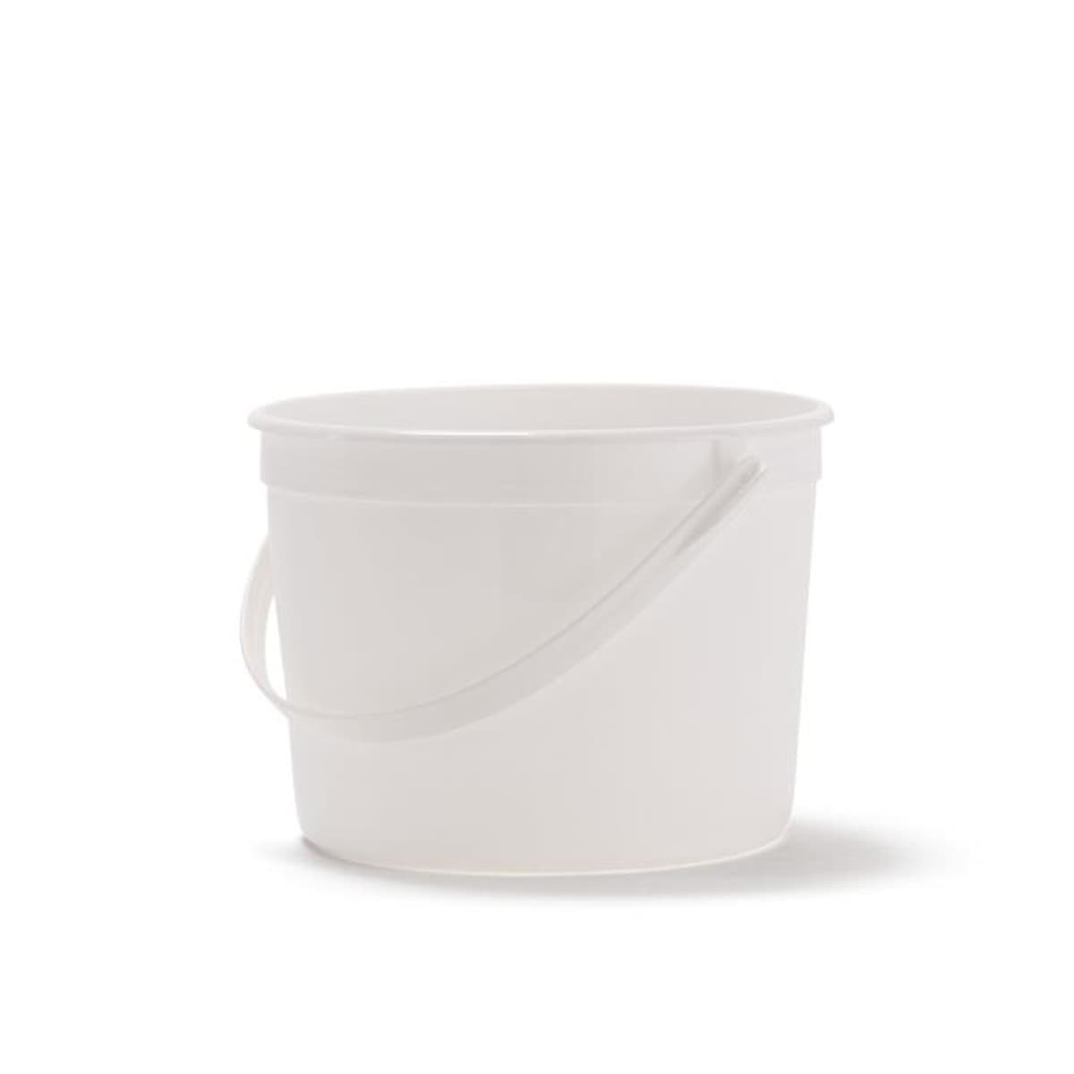 Bucket & Tub Base 64 OZ PET Translucent Round With Handle 200/Case