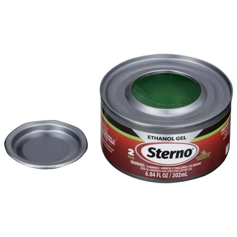 Ethanol Chafing Fuel 2-HR Green Gel 72/Case