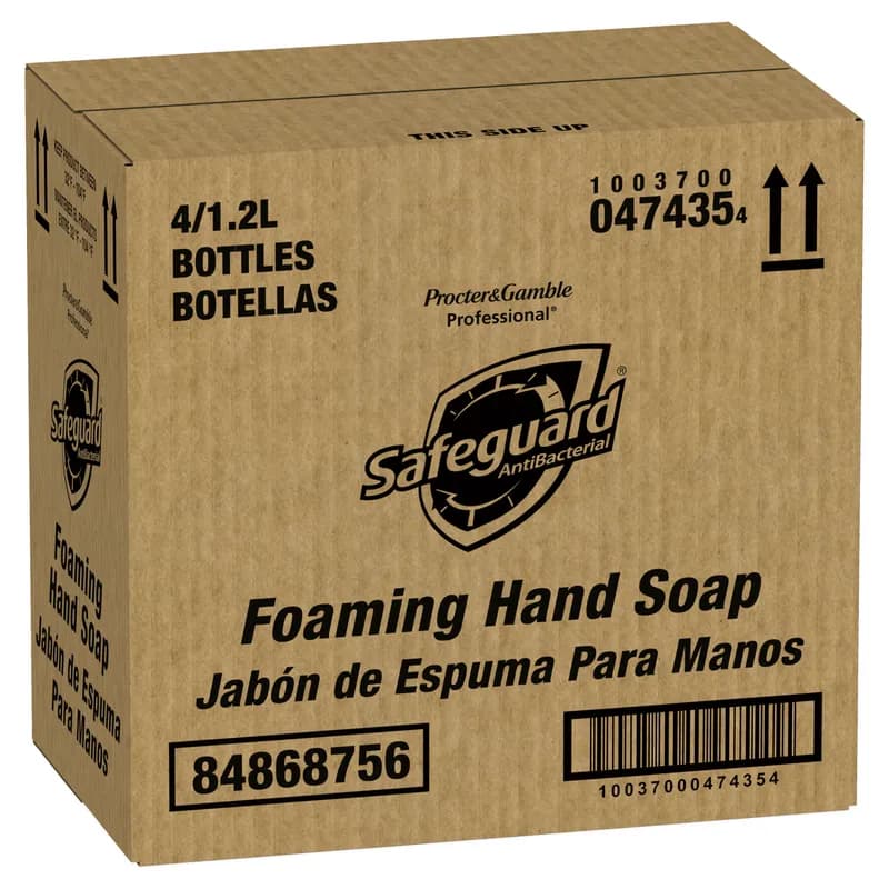 Safeguard Hand Soap Foam 1.2 L Pink Antibacterial 4/Case