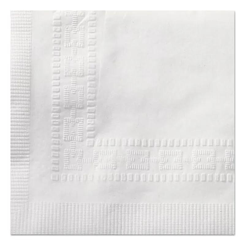 Dinner Napkins 17X15 IN White 2PLY 1/8 Fold 100 Count/Pack 28 Packs/Case 2800 Count/Case