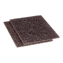 3M™ 82 Griddle Pad 5.5X4.5 IN Heavy Duty Fiber Brown Rectangle Reusable Dishwasher Safe 10 Count/Box 4 Box/Case