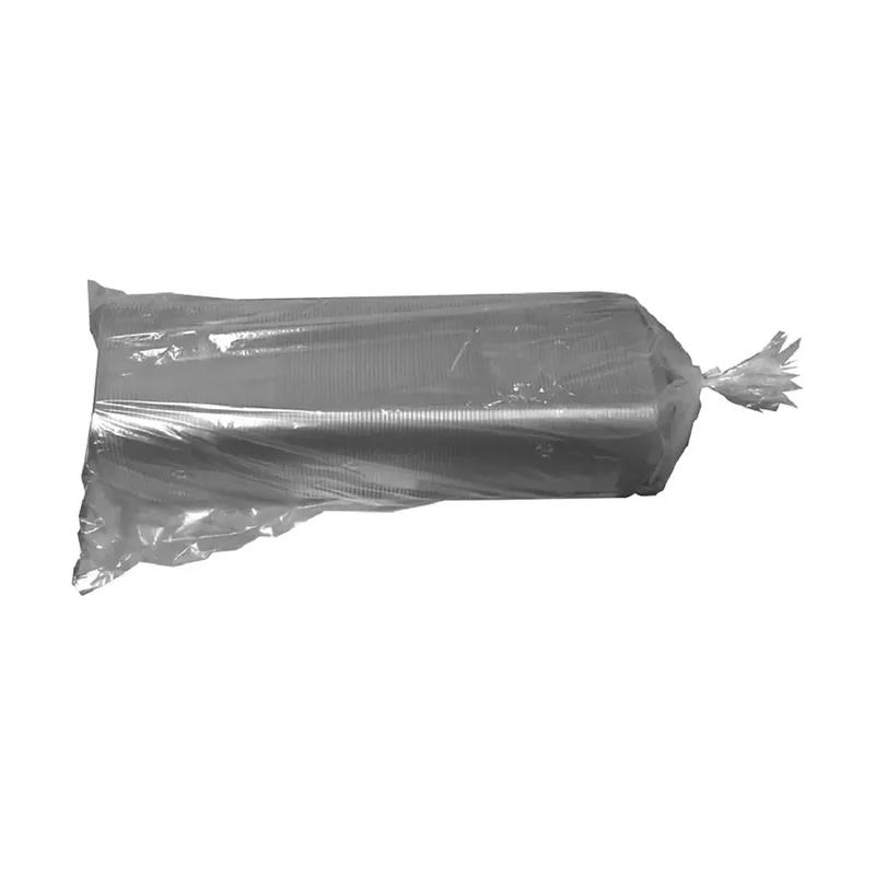 Crystal Classics® Lid 7X7 IN 1 Compartment RPET Clear Square For Container 500/Case