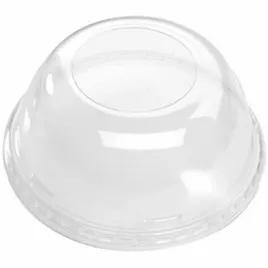 Lid Dome PET Clear For 32 OZ Cold Cup With Hole 1000/Case