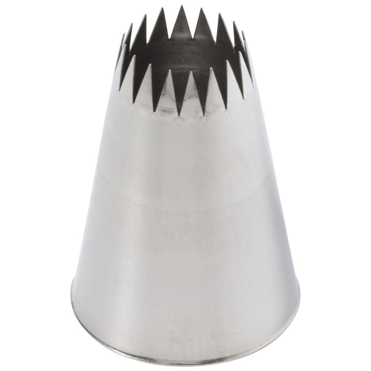 #869 French Pastry Piping Tip 0.875X1.9X1.25X1.4 IN 2/Pack