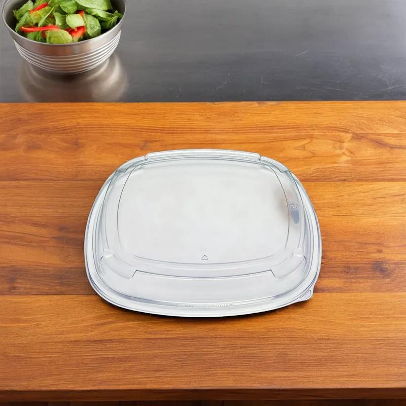 Lid Dome 16 IN PET Clear For Container 50/Case