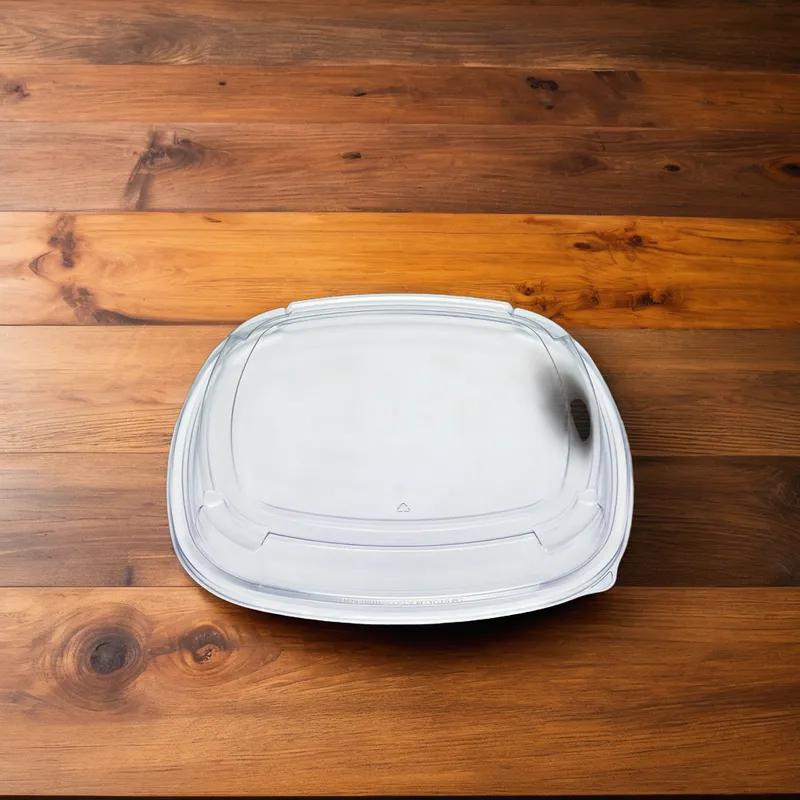 Lid Dome 16 IN PET Clear For Container 50/Case