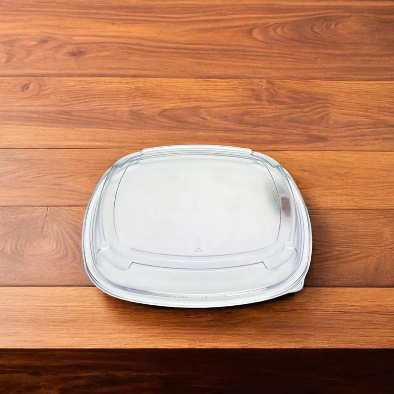 Lid Dome 16 IN PET Clear For Container 50/Case