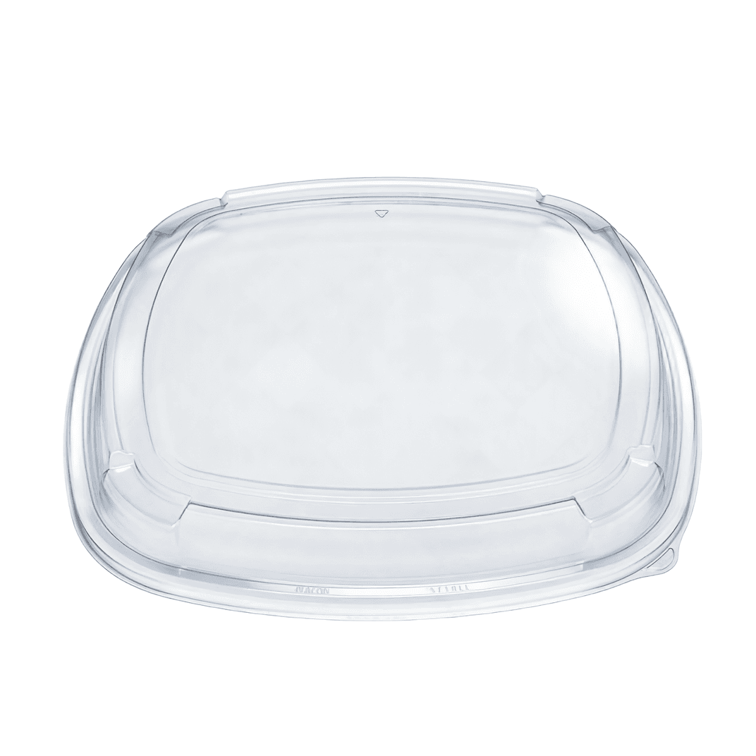 Lid Dome 18 IN PET Clear For Container 50/Case