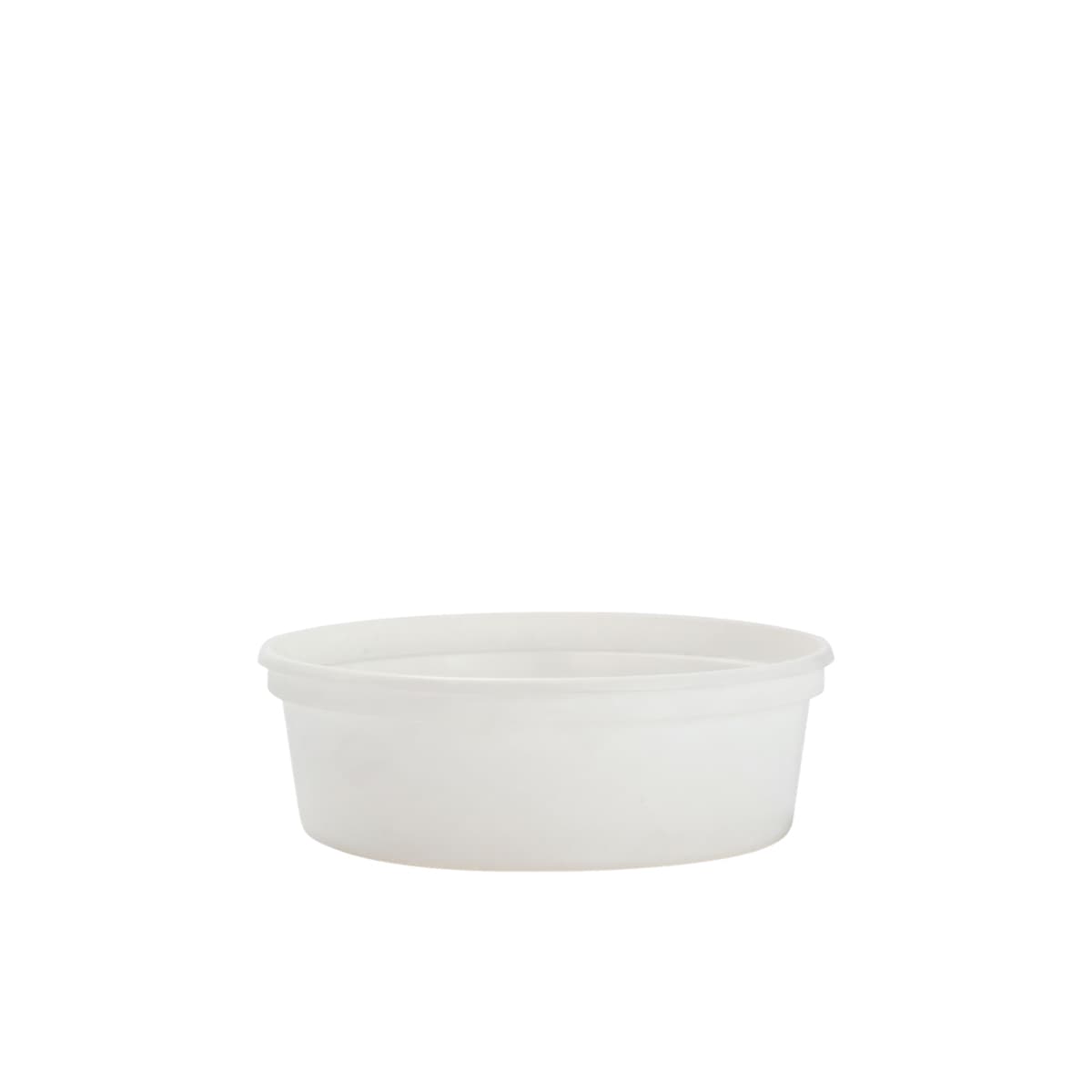 Deli Container Base 8 OZ LLDPE Translucent Round 1000/Case