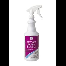 SSE Carpet Prespray & Spotter® Citrus Scent 1 QT Alkaline RTU Solvent-Based 12/Case