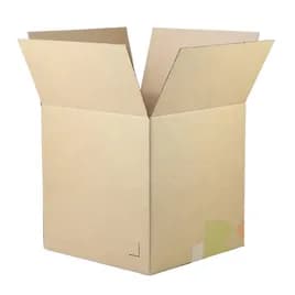 Regular Slotted Container (RSC) 18X18X18 IN Corrugated Cardboard 32ECT 15/Bundle
