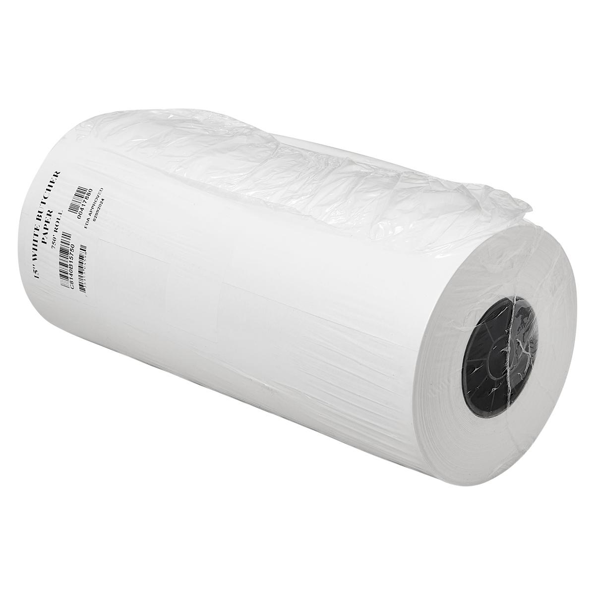 Steak & Butcher Paper Roll 15IN X800FT 40LB White 1/Roll