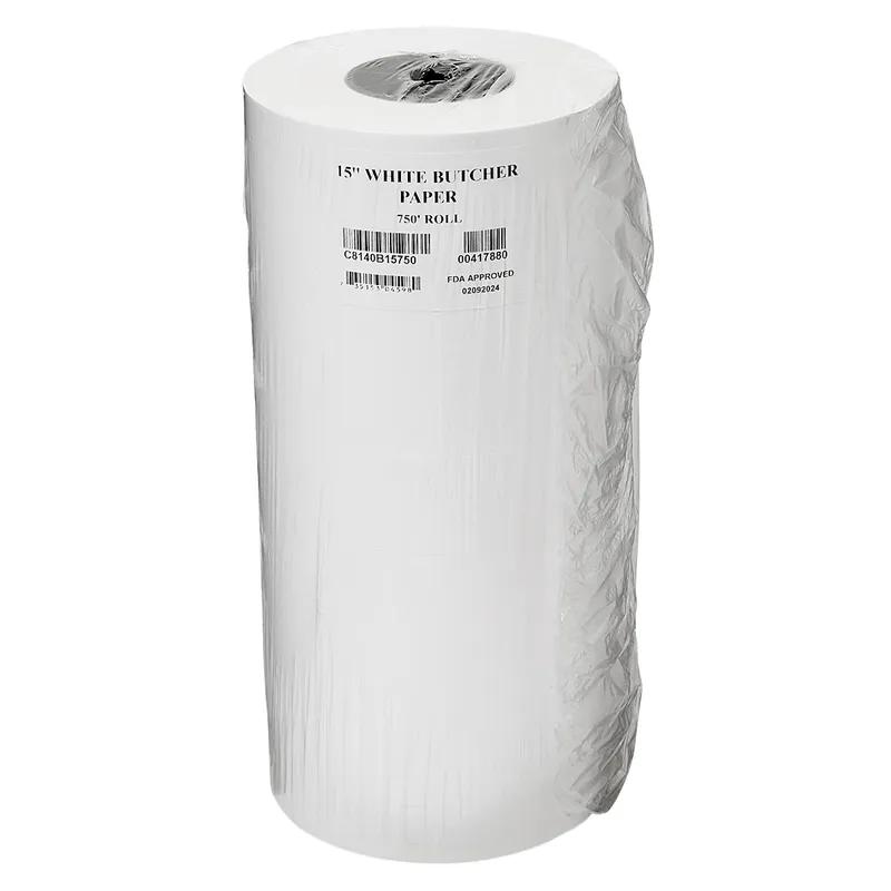 Steak & Butcher Paper Roll 15IN X800FT 40LB White 1/Roll