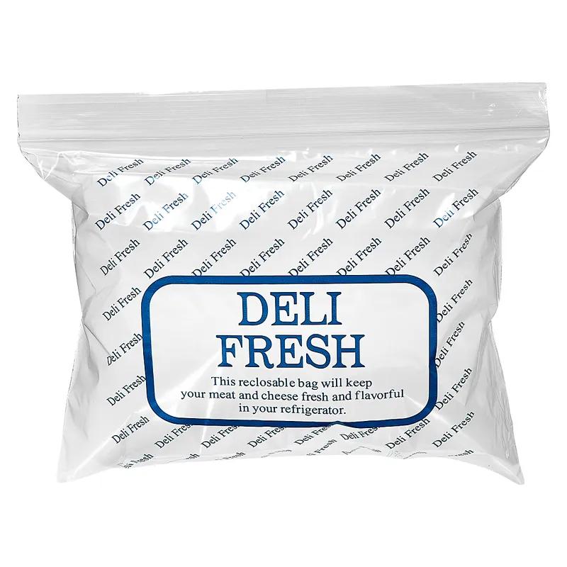 Deli Bag 10X8 IN LDPE 1.25MIL Reclosable 1000/Case
