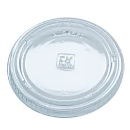 Lid 3.2X0.3 IN PET Clear Round For 4 OZ Souffle & Portion Cup 2500/Case