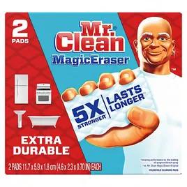 Mr. Clean® Magic Eraser Scrub Sponge Melamine White Extra Power 30/Case