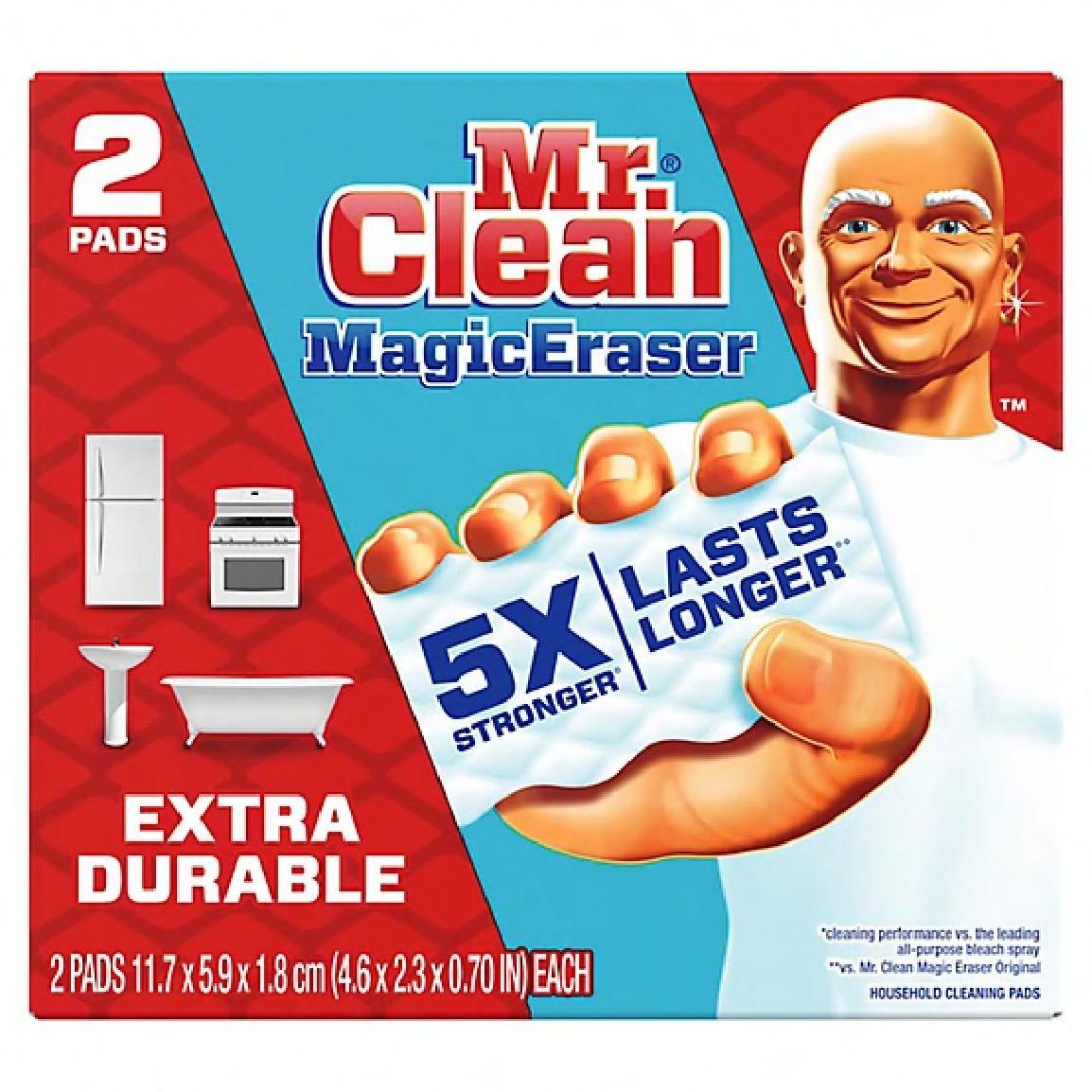 Mr. Clean® Magic Eraser Scrub Sponge Melamine White Extra Power 30/Case